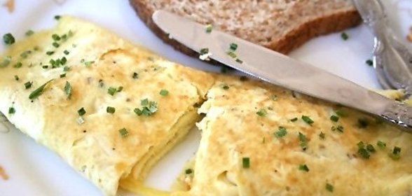 Омлет с творогом