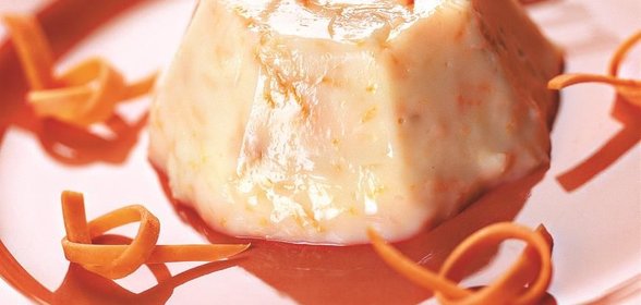 Молочный кисель с морковью