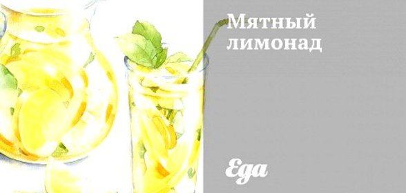 Мятный лимонад