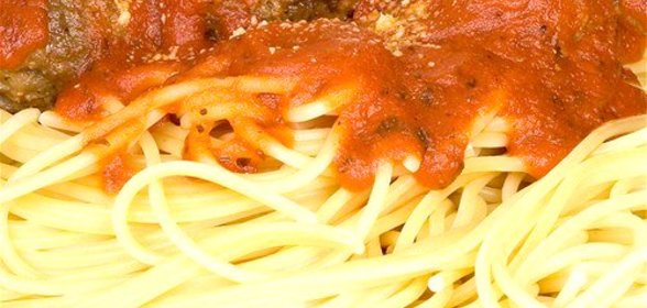 Спагетти с фрикадельками