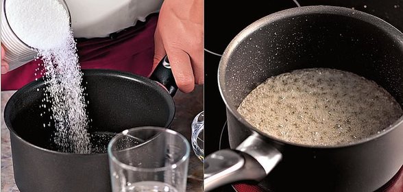 Сахарный сироп и карамель