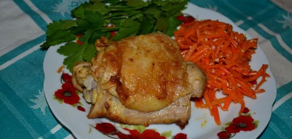 Острые куриные бедра