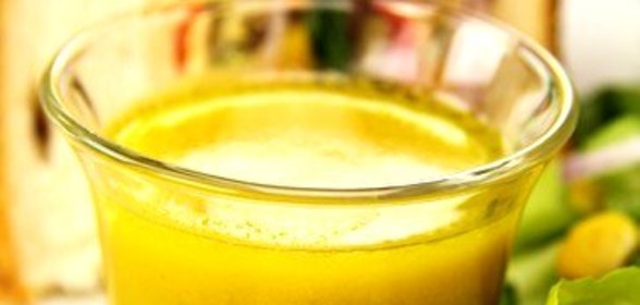 Апельсиновая салатная заправка с маслом грецкого ореха