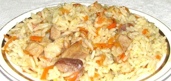 Плов на скорую руку
