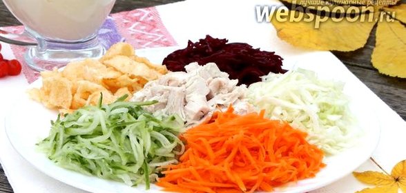 Салат «Радуга»