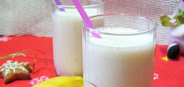 Молочно-банановый коктейль