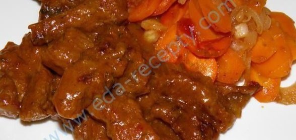 Гуляш из мяса барсука