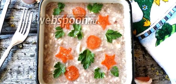 Холодец из свиных ушей