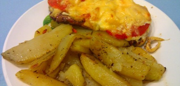 Мясо по‑французски с горчицей
