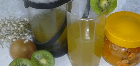 Зеленый чай с киви