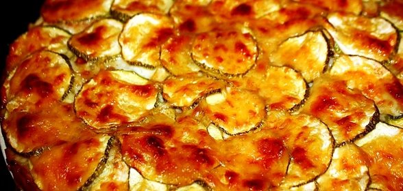 Запеканка из цветной капусты и кабачков