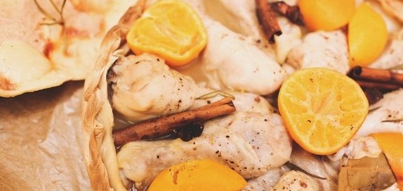 Салат с сыром и виноградом