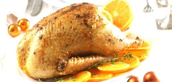 Утка в медово-апельсиновой глазури