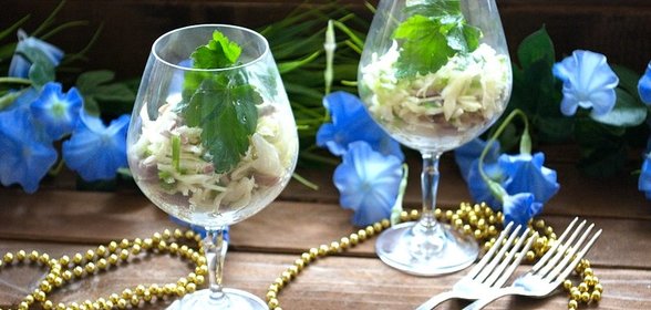 Салат в бокале