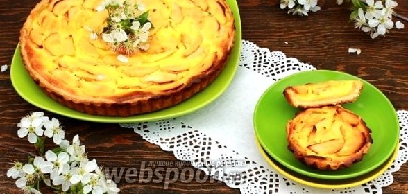 Яблочный пирог-киш