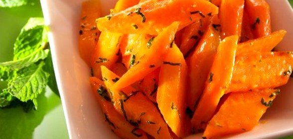 Карамелизованная морковь в кленовом сиропе