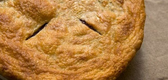 Пирог с ежевикой