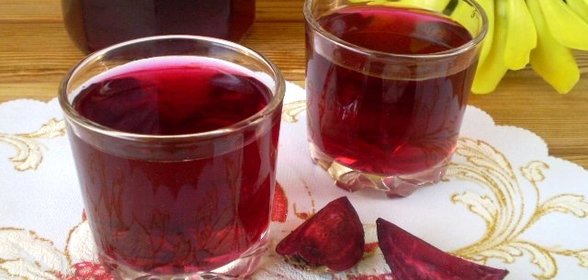 Квас из свеклы без дрожжей