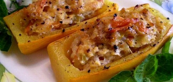 Кабачковые лодочки