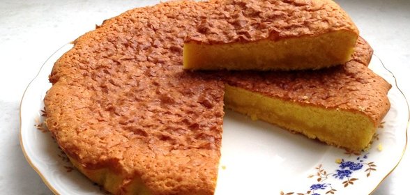 Лимонный кекс с ликером