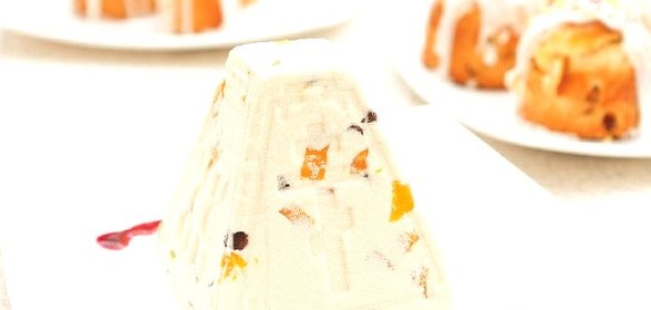 Пасха заварная с желтками