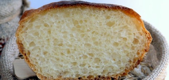 Хлеб без замеса от Джима Лэхей( в кастрюле)