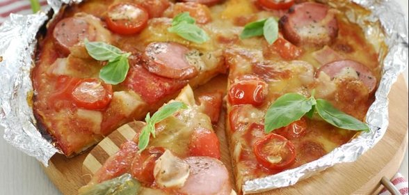 Пицца на мангале