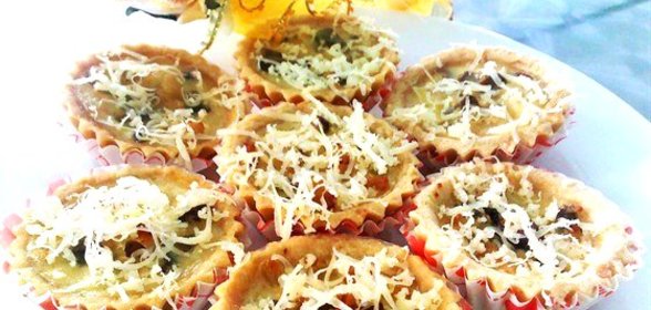 Корзиночки с курицей и прованскими травами