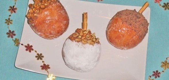 Рождественские пончики «Жёлуди»