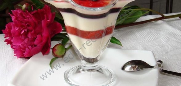 Молочно-ягодный десерт Вкус лета