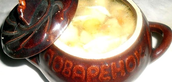 Суп с картофельными ньокками