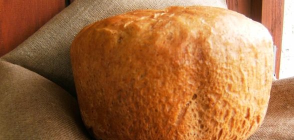 Французский деревенский хлеб в хлебопечке