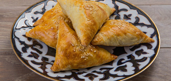 Домашняя самса с бараниной