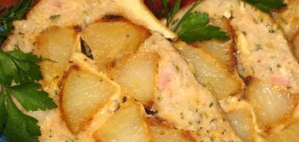 Запеканка куриная с картофелем