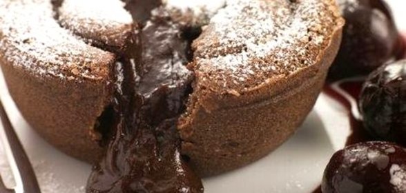 Шоколадный кекс (Moelleux au chocolat)