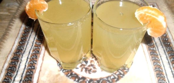 Питьевой кисель с соком