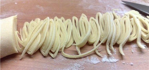 Тесто для домашней лапши