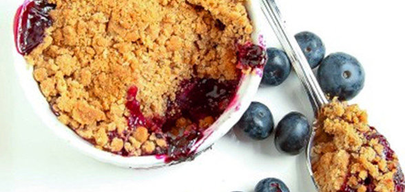 Фруктовый пирог-коблер