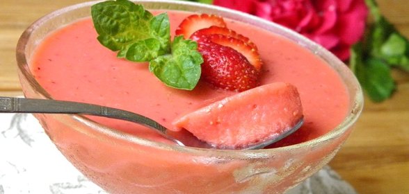 Клубничный мусс