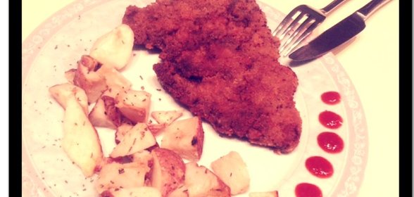 Шницель по‑венски из говядины