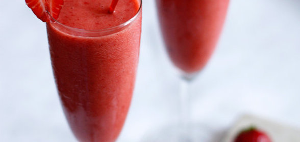 Клубничный коктейль