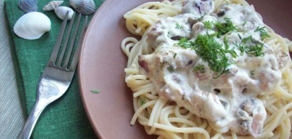 Морской коктейль со сливками