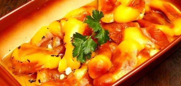 Маринованные сладкие перцы с лимоном