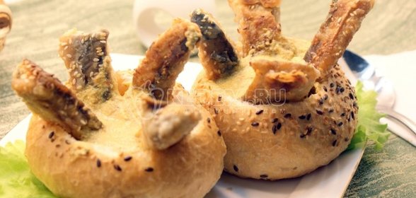 Рыбка с пряным соусом