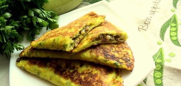 «Чебуреки» из кабачка