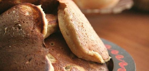 Гречнево-банановые оладьи