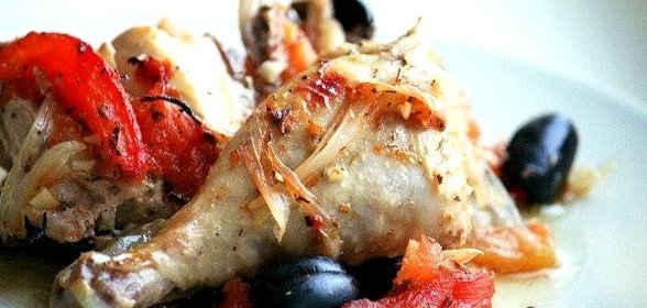 Курица по-провански