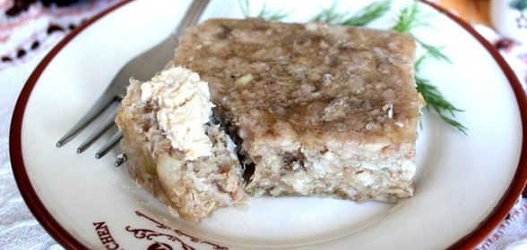 Холодец из рульки