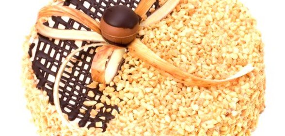 Торт с фундуком и ароматным кремом