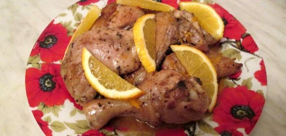 Курица в апельсиновом соусе